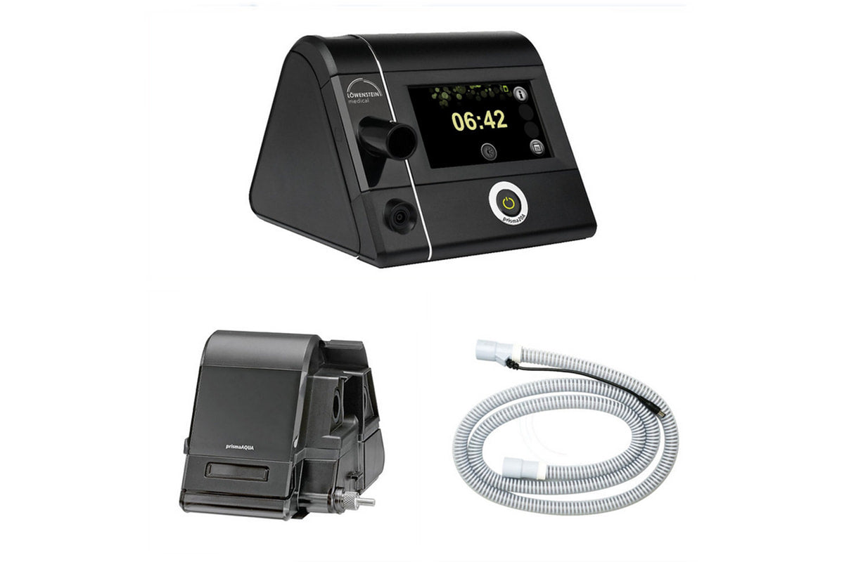 Lowenstein Prisma20C Fixed Pressure CPAP Bundle (Incl. PrismaAQUA Humidifier, Heated Hose)